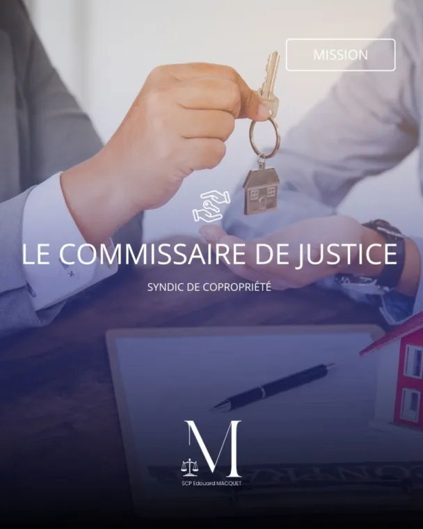 Le commissaire de justice et syndic de copropriété à Amiens, Amiens, Edouard Macquet - Commissaire de Justice associé